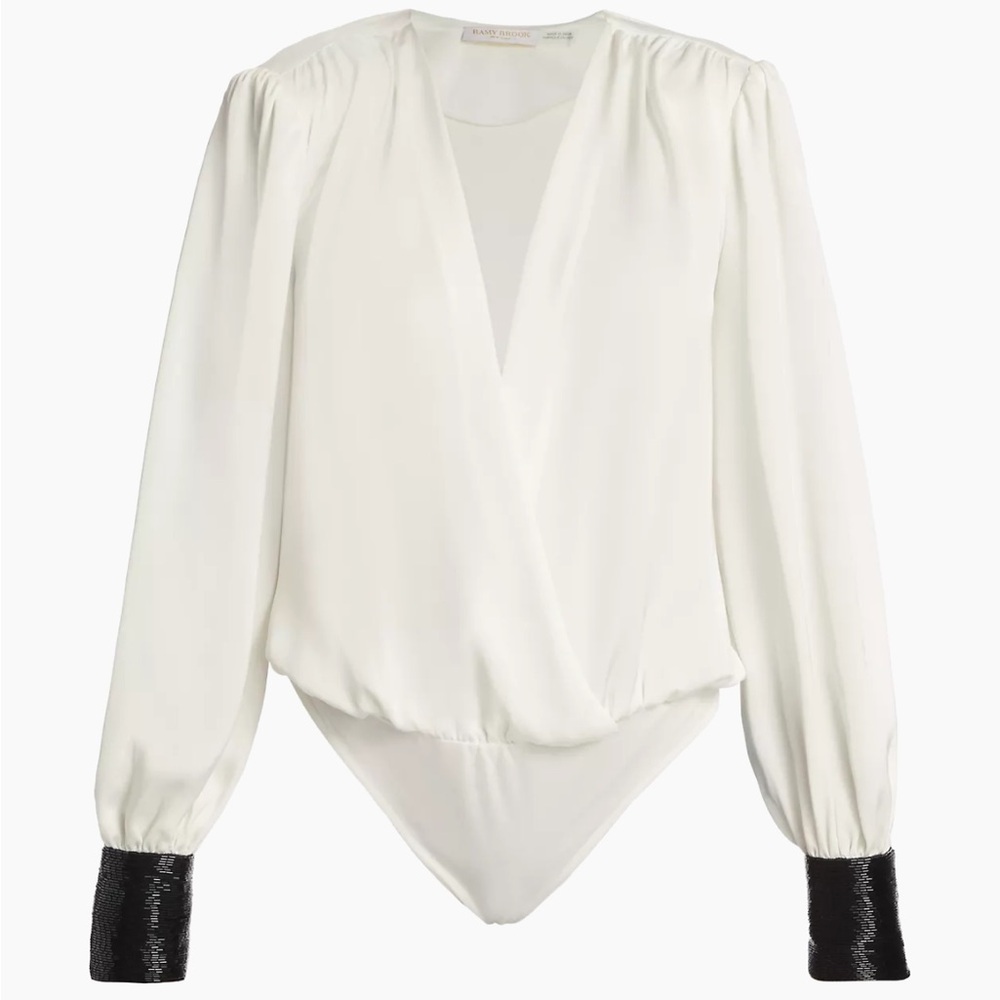 Ramy Brook‎ Selena
Bead-Embellished Bodysuit